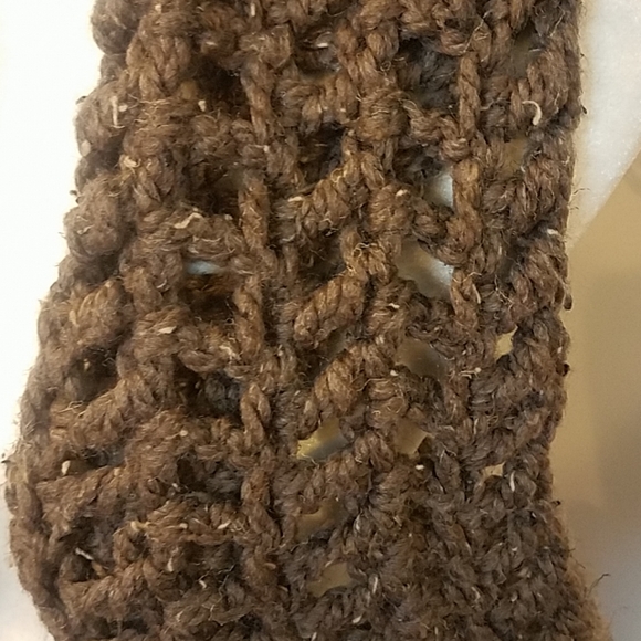Hand Crocheted Infinity Scarf - Picture 4 of 7